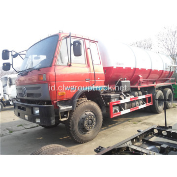 DFAC 6x4driven Truk tanker hisap limbah vakum kecil